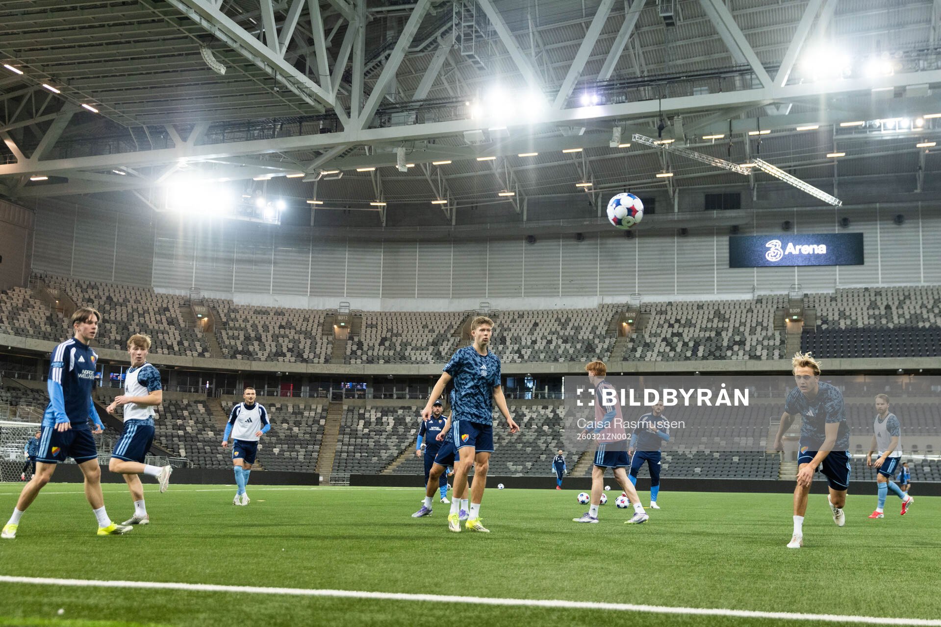 Djurgården värmer upp