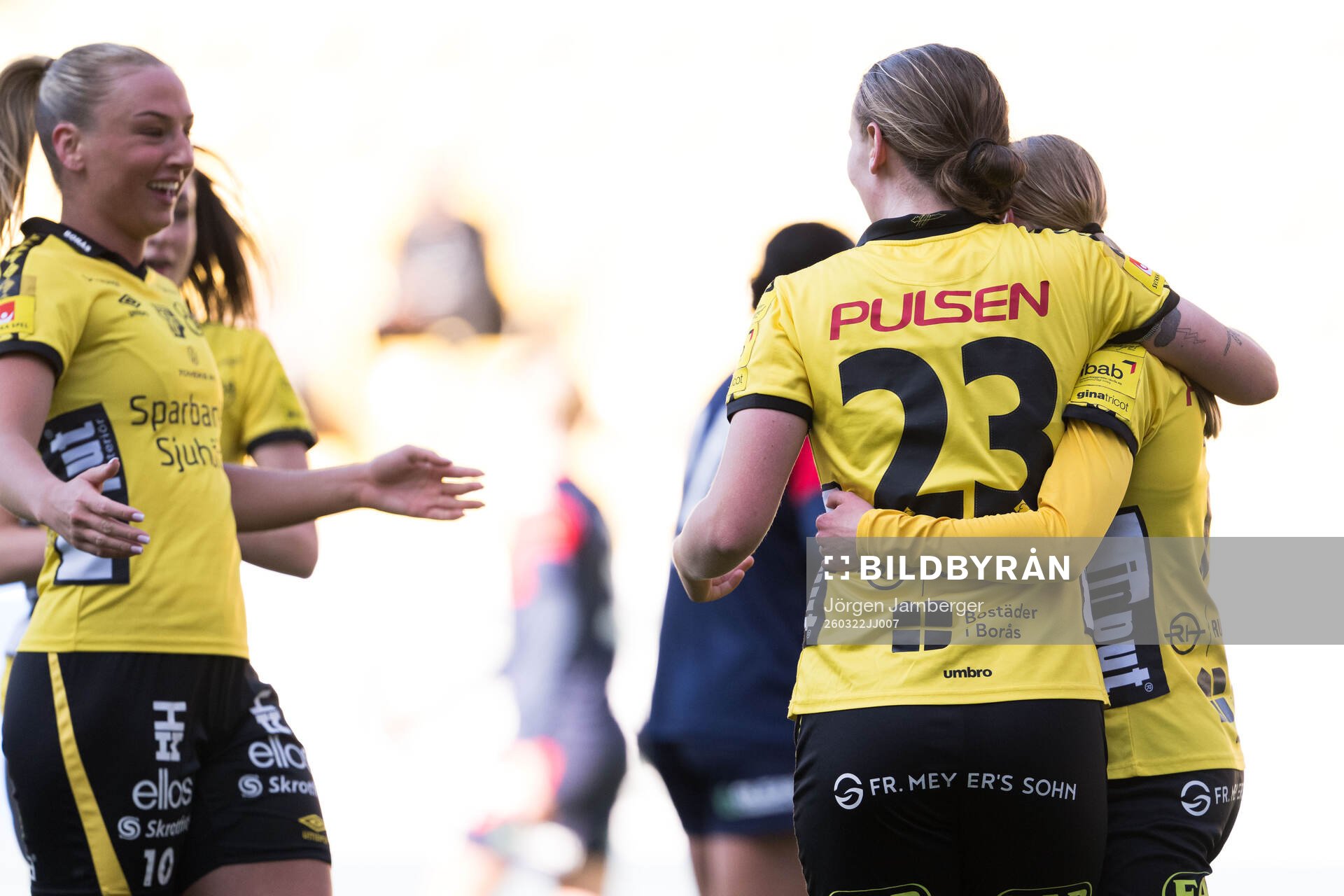 Elfsborgs spelare jublar
