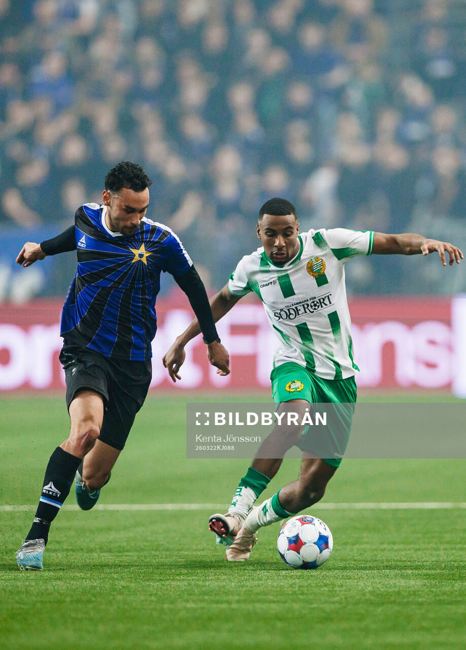 Sirius Joakim Persson och Hammarbys Paulos Abraham