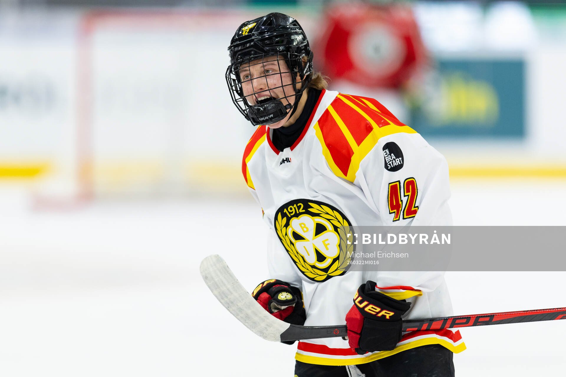 Brynäs Viivi Vainikka jublar