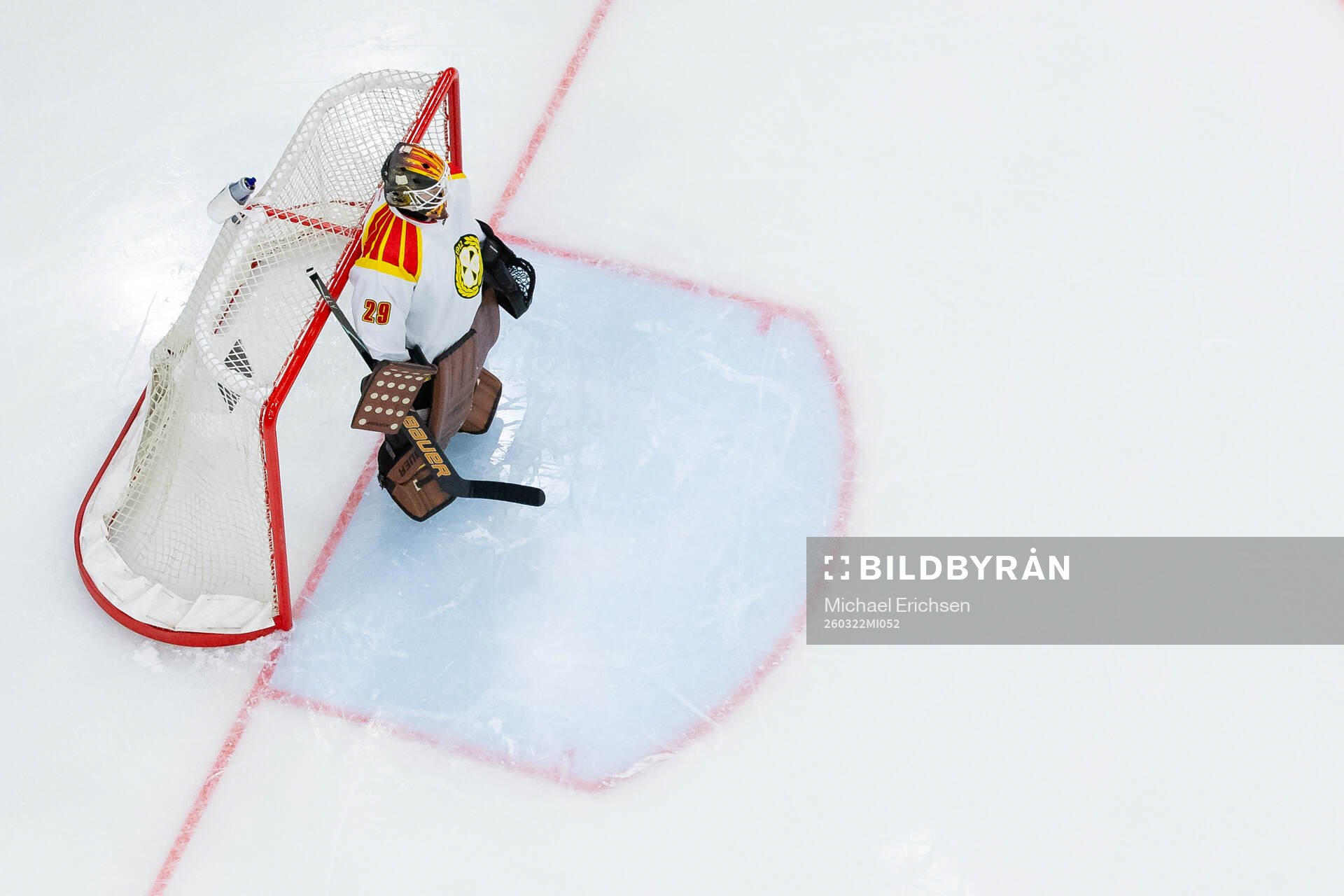 Brynäs målvakt Klara Peslarova