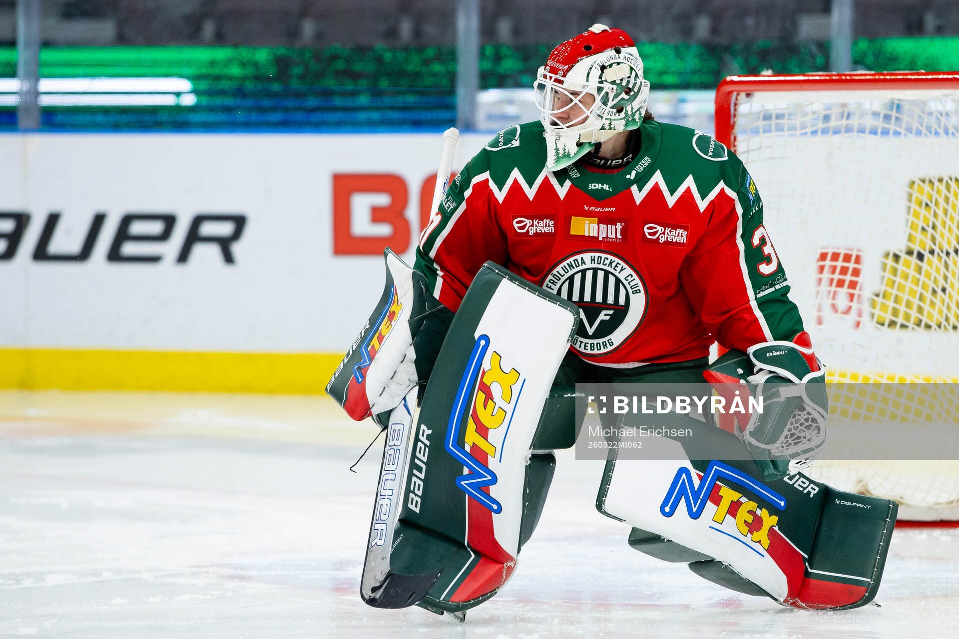 Frölundas målvakt Andrea Brändli