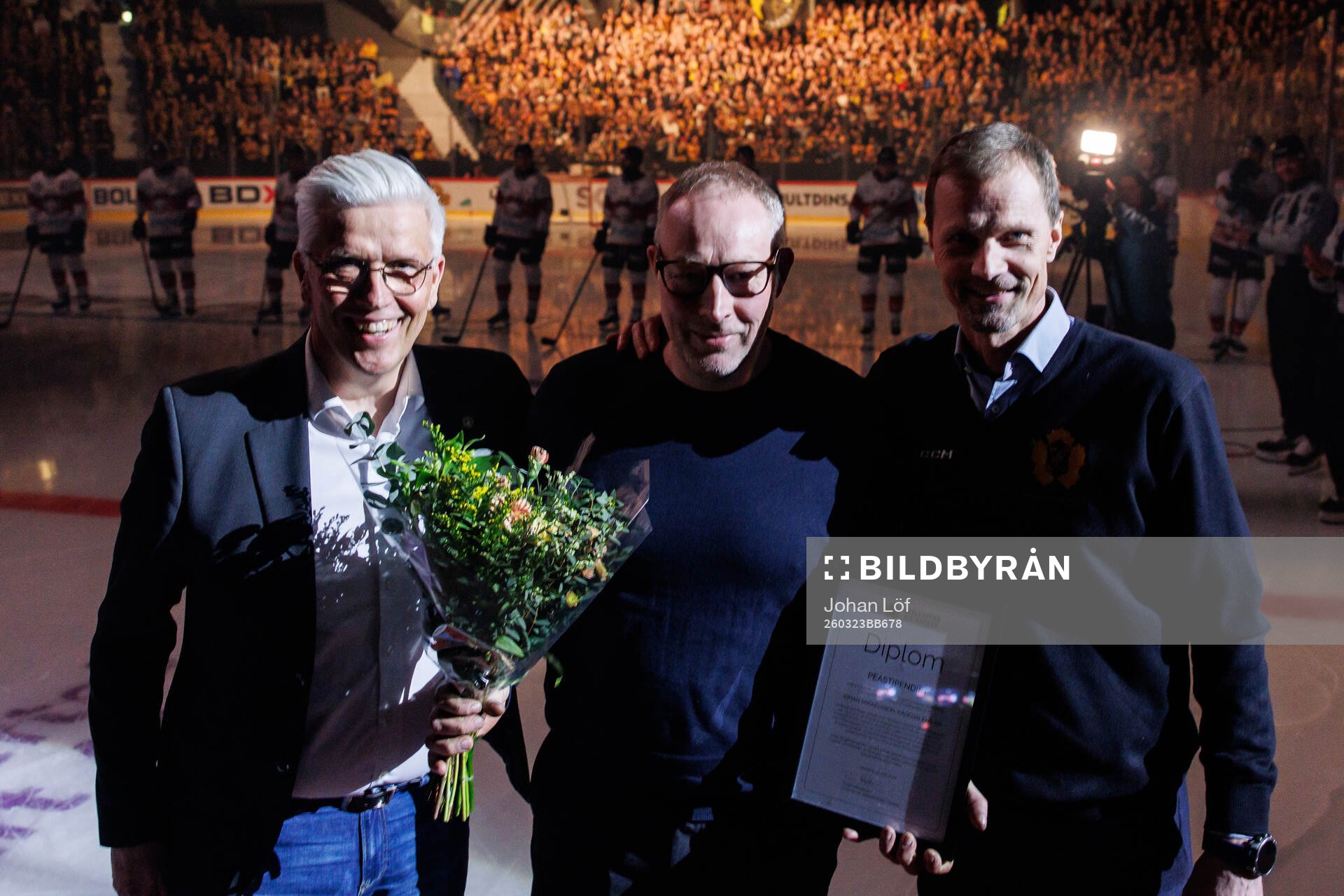 Peastipendiet delas ut av Pea Israelsson och klubbdirektör