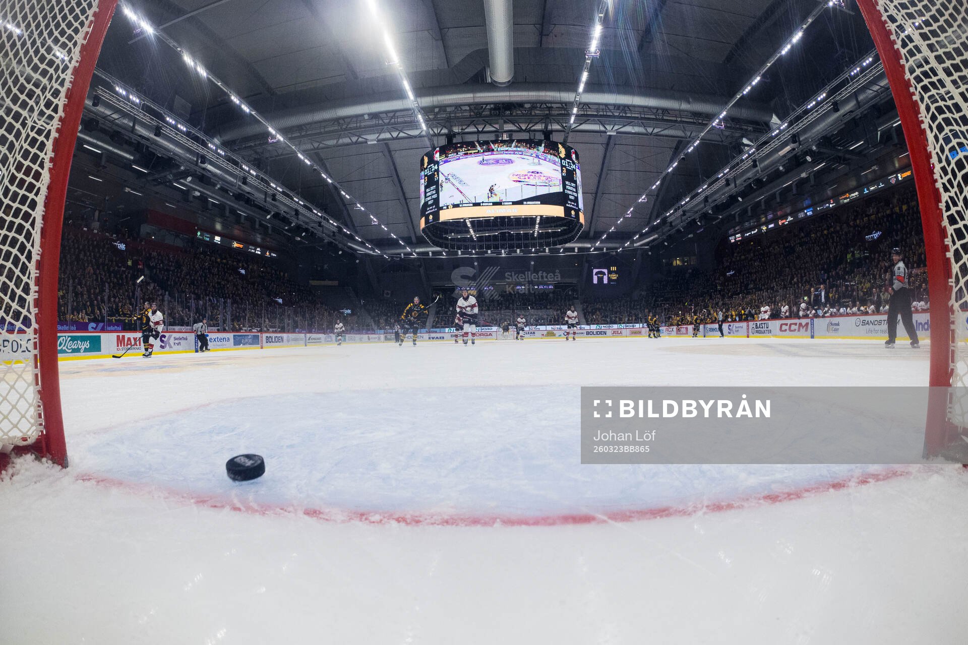 Skellefteås Andreas Johnson gör 4-1 i öppen kasse