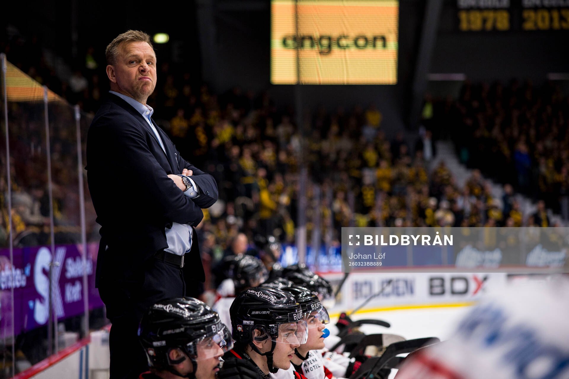 Malmö Redhawks assisterande tränare Bert Robertsson