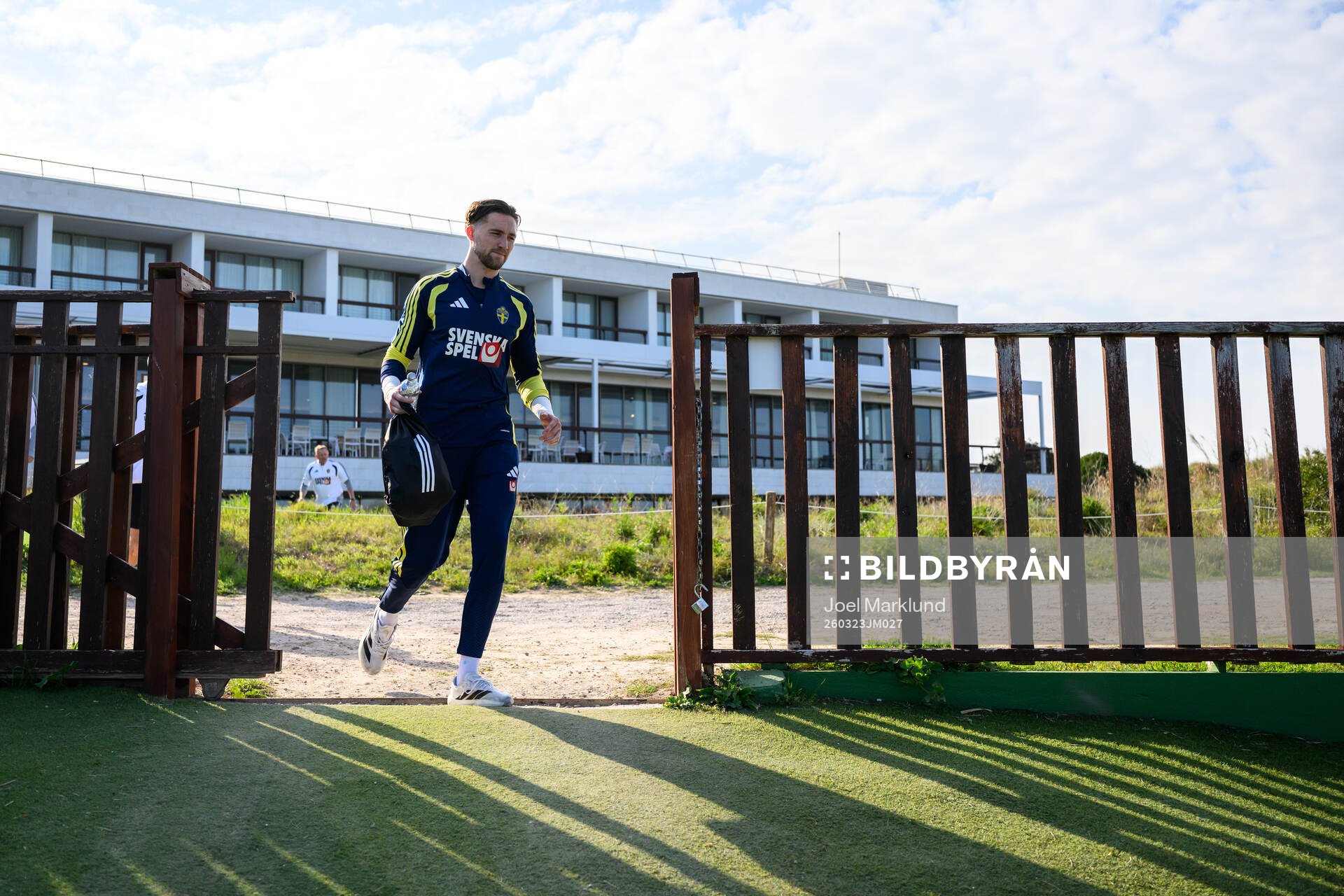 goalkeeper Noel Törnqvist of the Swedish national football