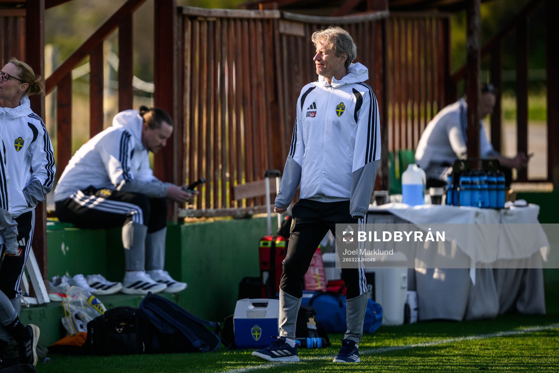 Team manager Stefan Pettersson of the Swedish national