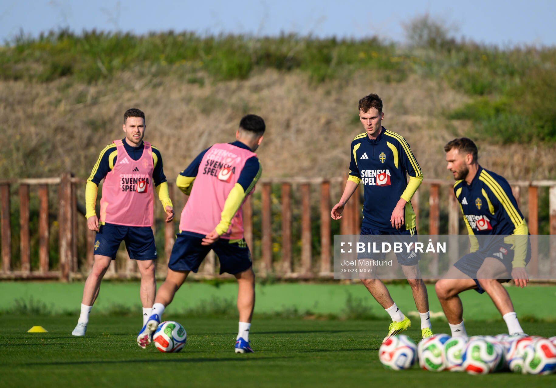 Gabriel Gudmundsson, Roony Bardghji, Williot Swedberg and