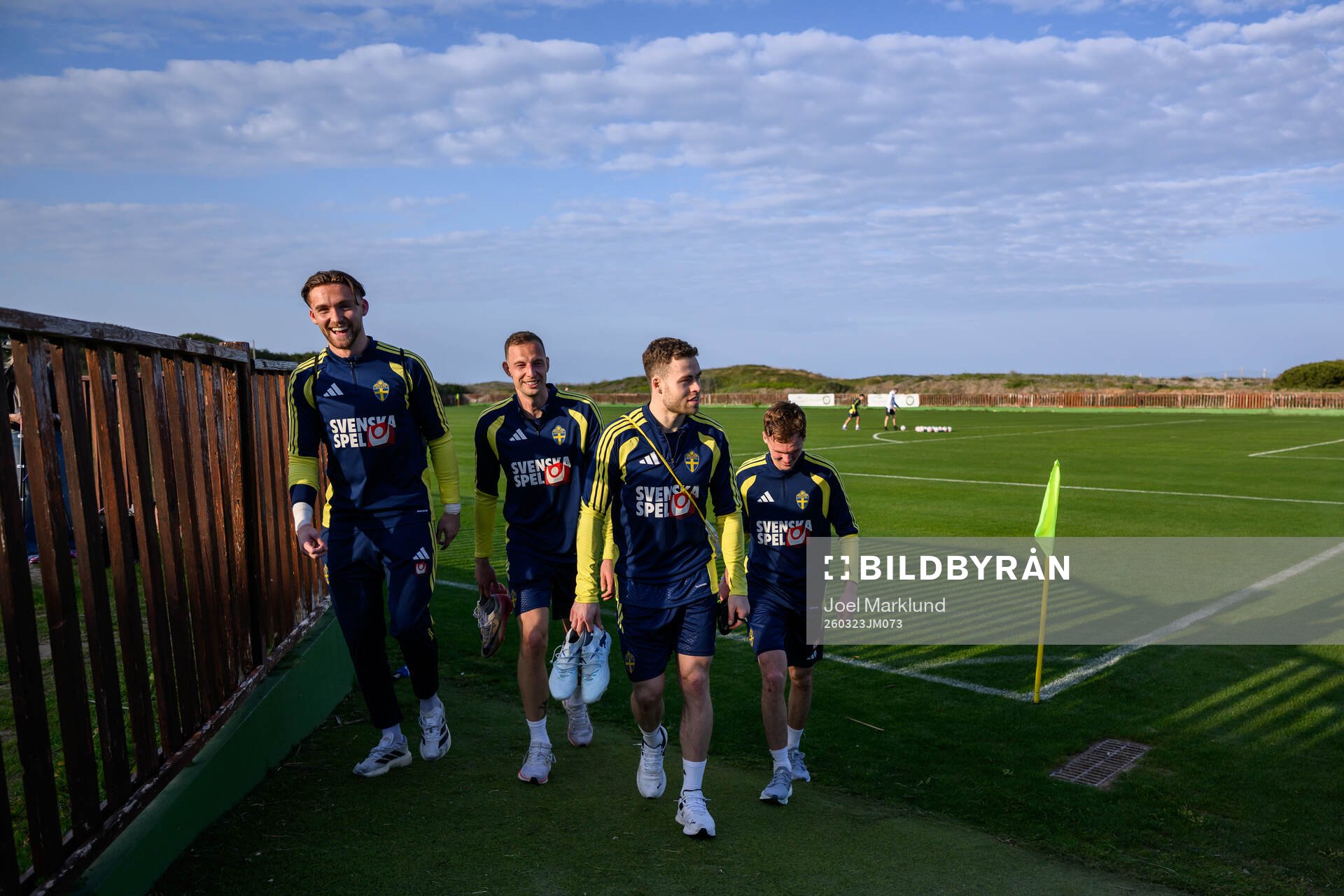 goalkeeper Noel Törnqvist, Gustaf Nilsson, Gabriel