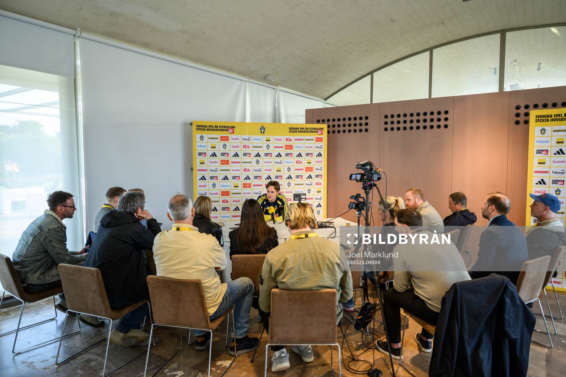 Mattias Svanberg of the Swedish national football team