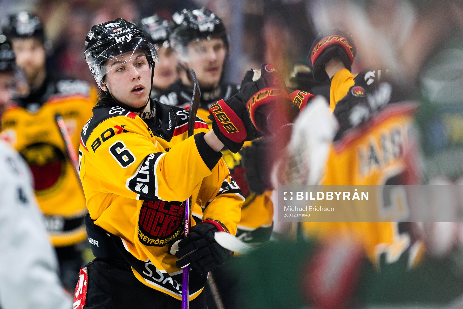 Luleås Isac Hedqvist jublar