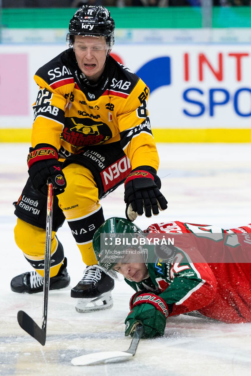 Luleås Otto Leskinen och Frölundas Filip Cederqvist