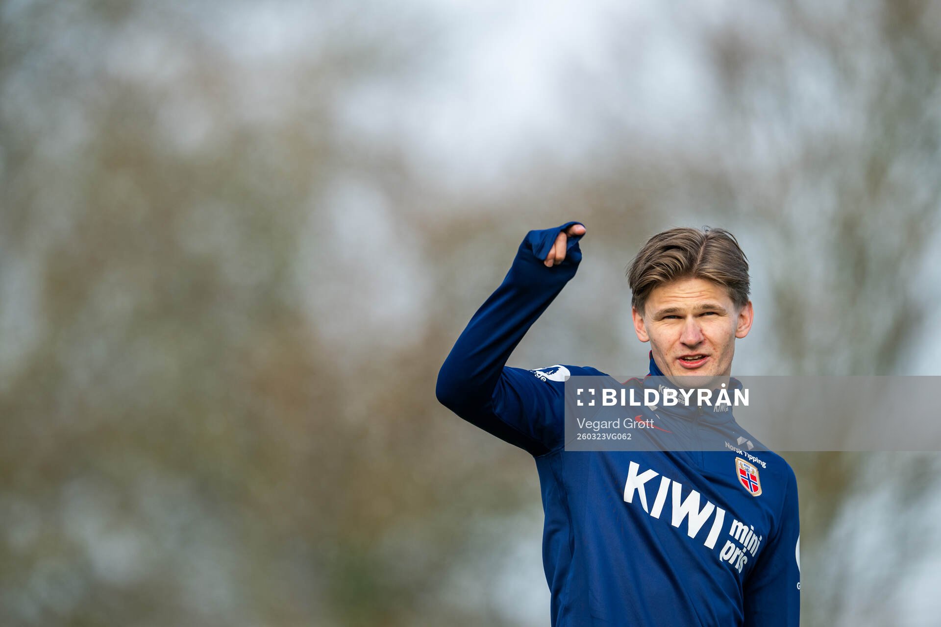 David Møller Wolfe of the Norwegian national football team