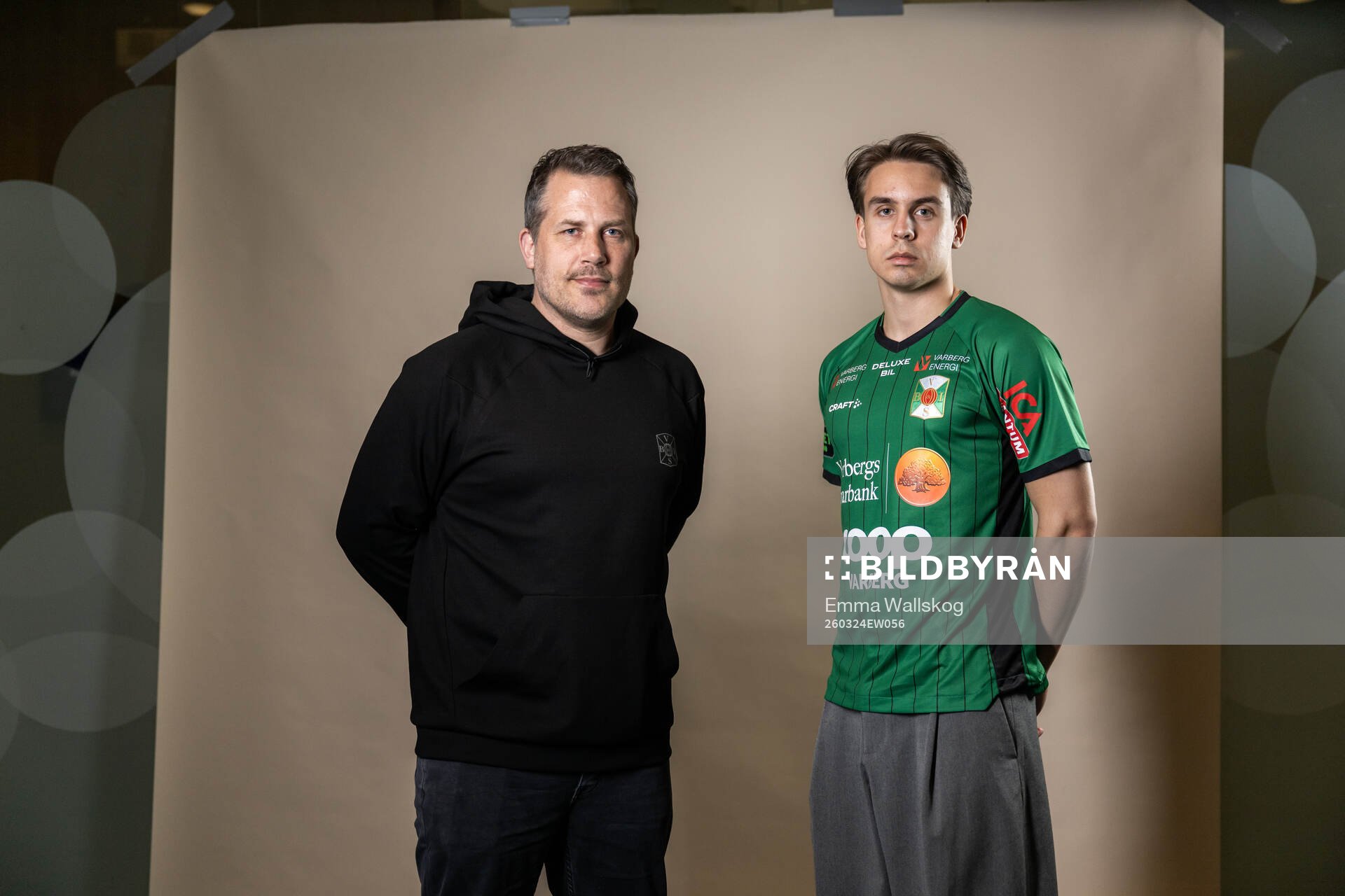 Tobias Hysén och Isak Vidjeskog, Varberg