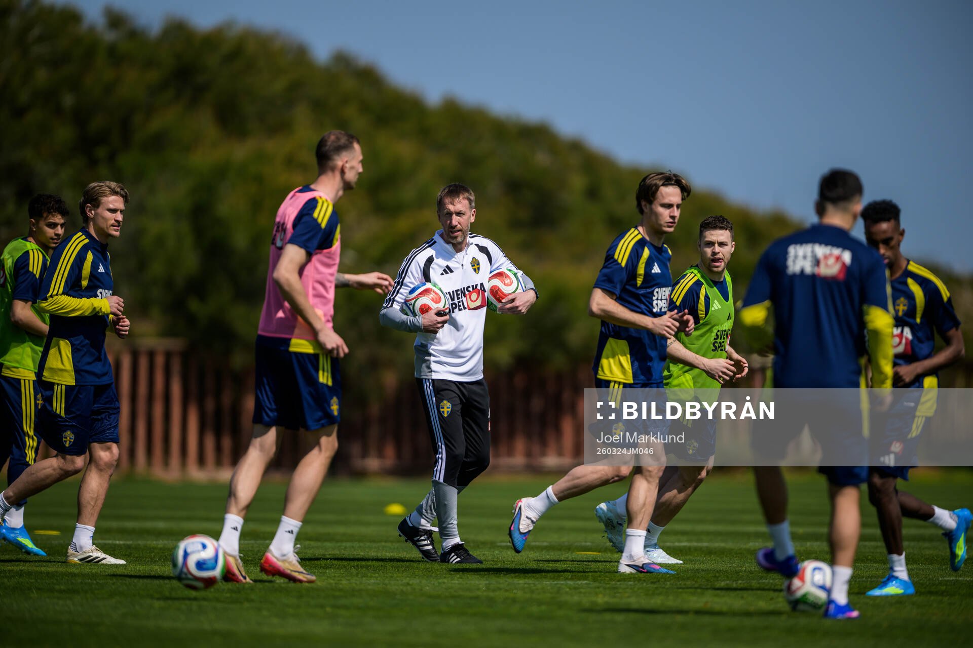 Head coach Graham Potter of the Swedish national football