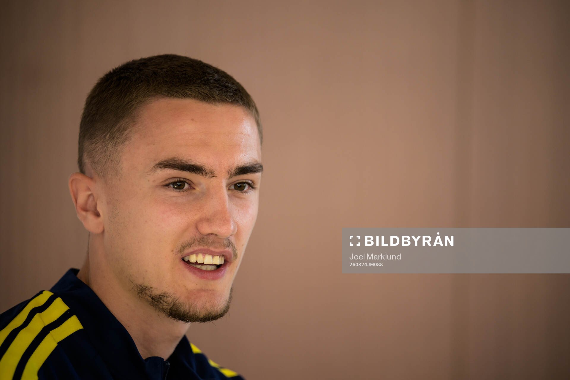 Gustaf Lagerbielke of the Swedish national football team