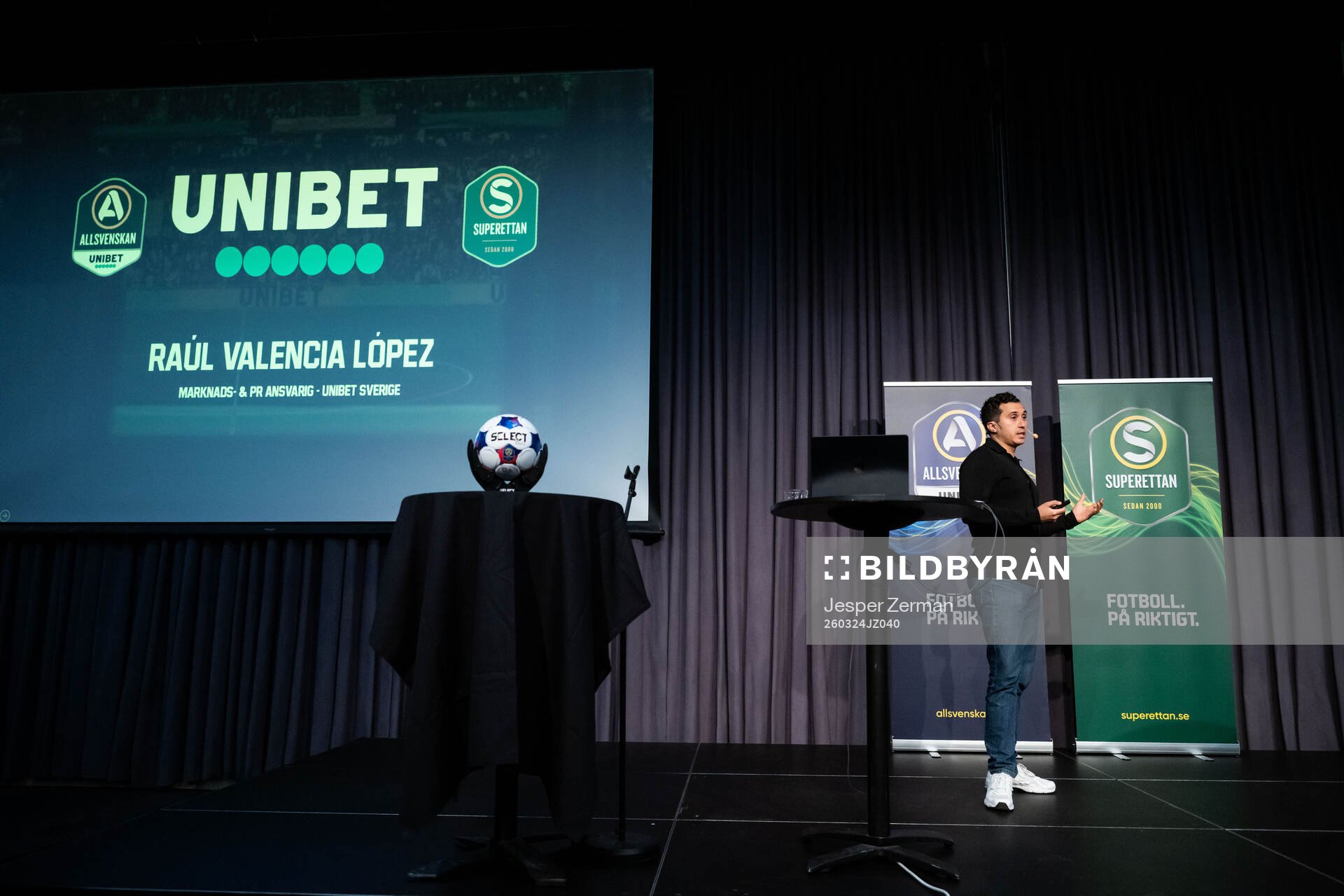 Raúl Valencia López, Marknads- och PR-ansvarig Unibet