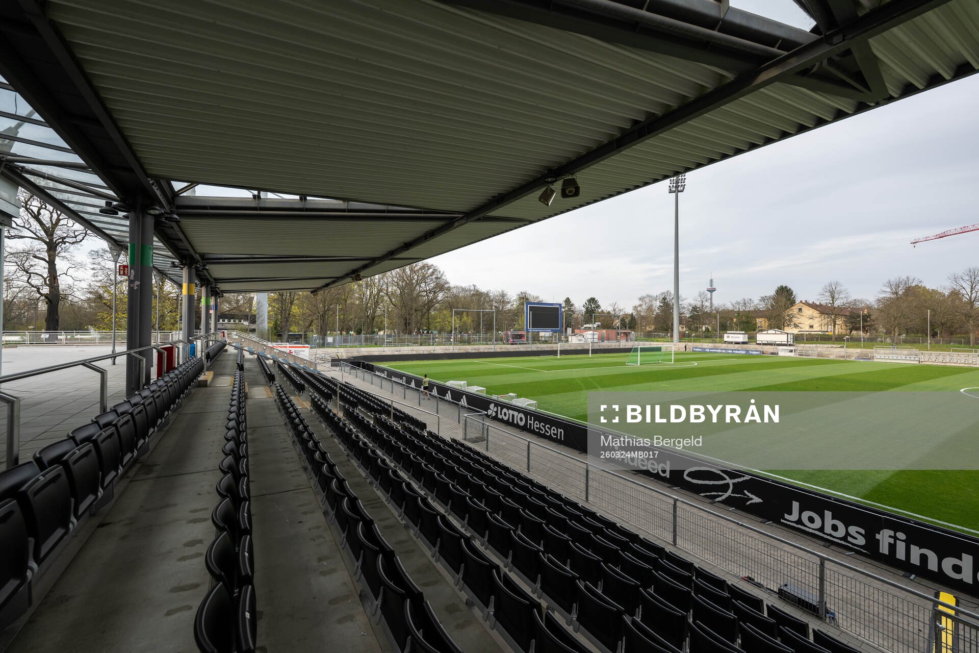 Seats in Brentanobad Stadium