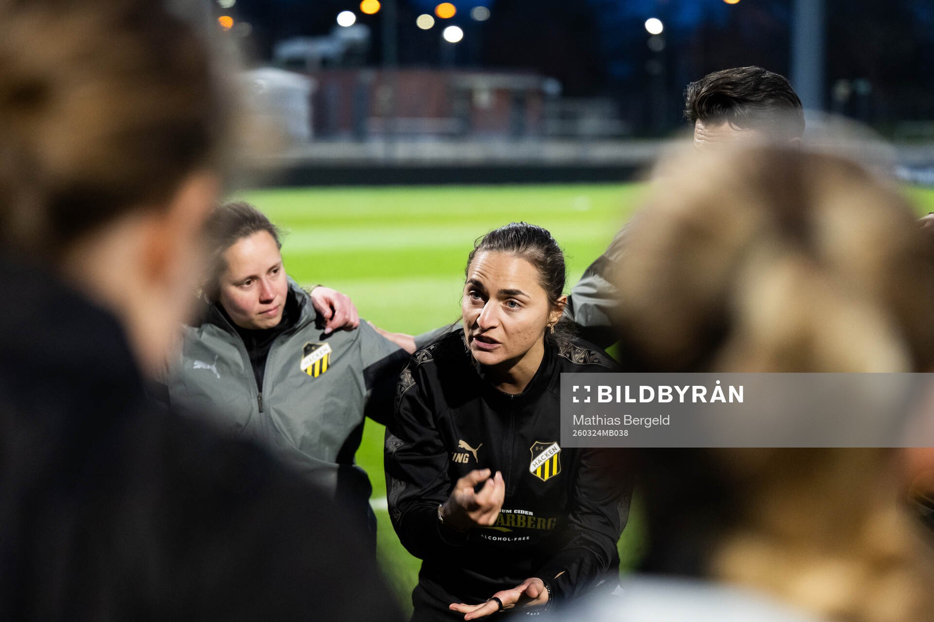 Head coach Elena Sadiku