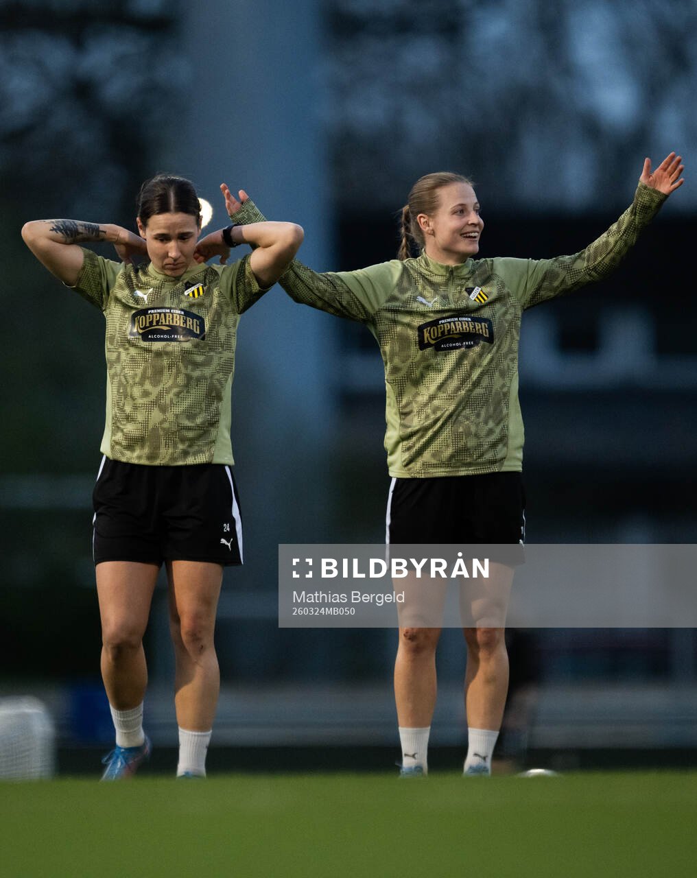 Tabby Tindell and Anna Anvegård
