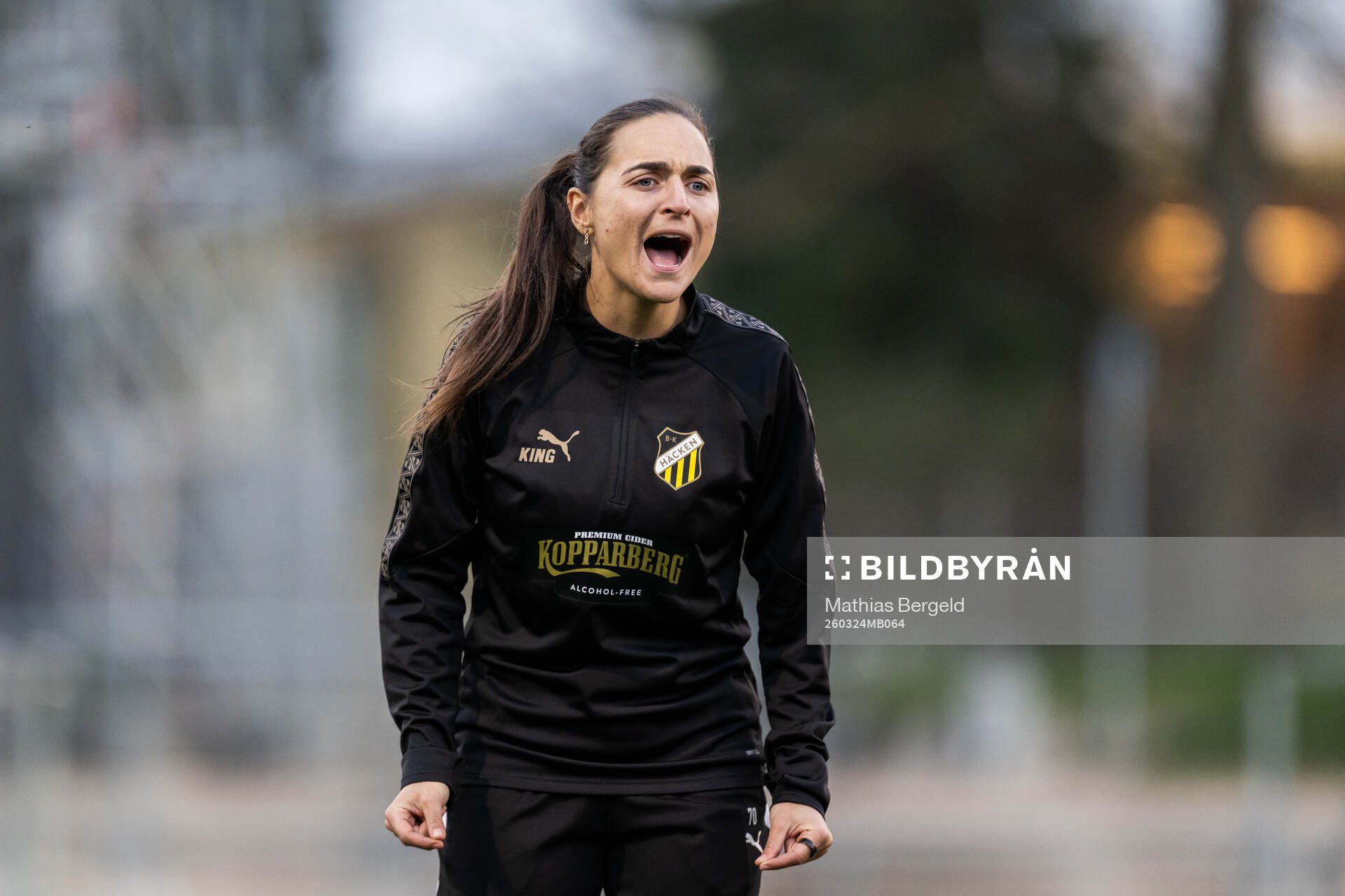 Head coach Elena Sadiku