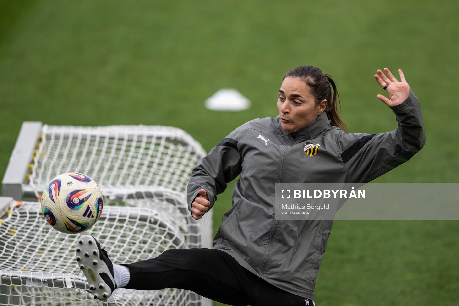 Head coach Elena Sadiku