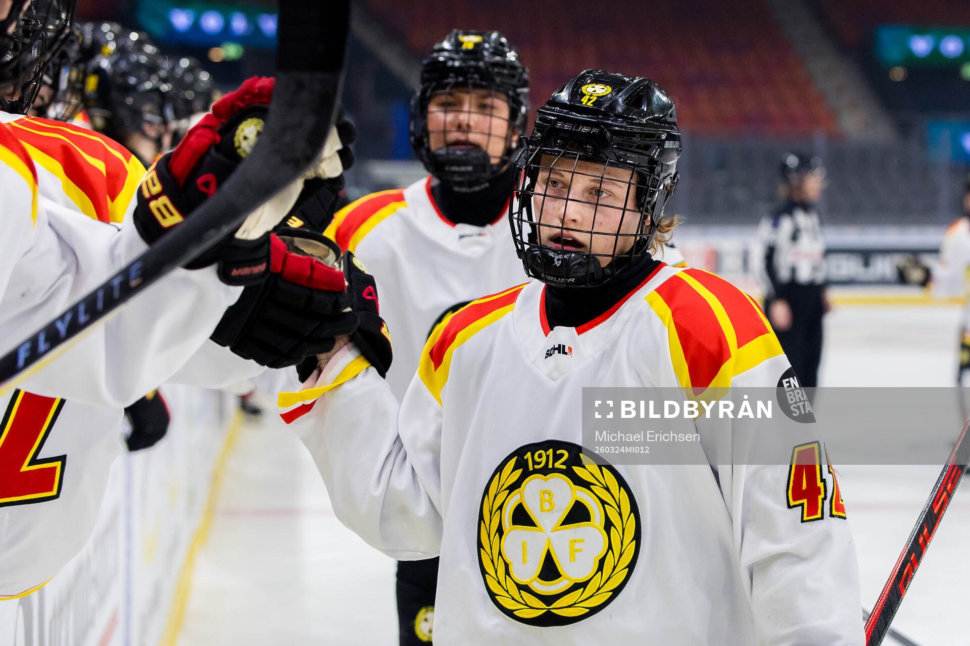 Brynäs Viivi Vainikka jublar