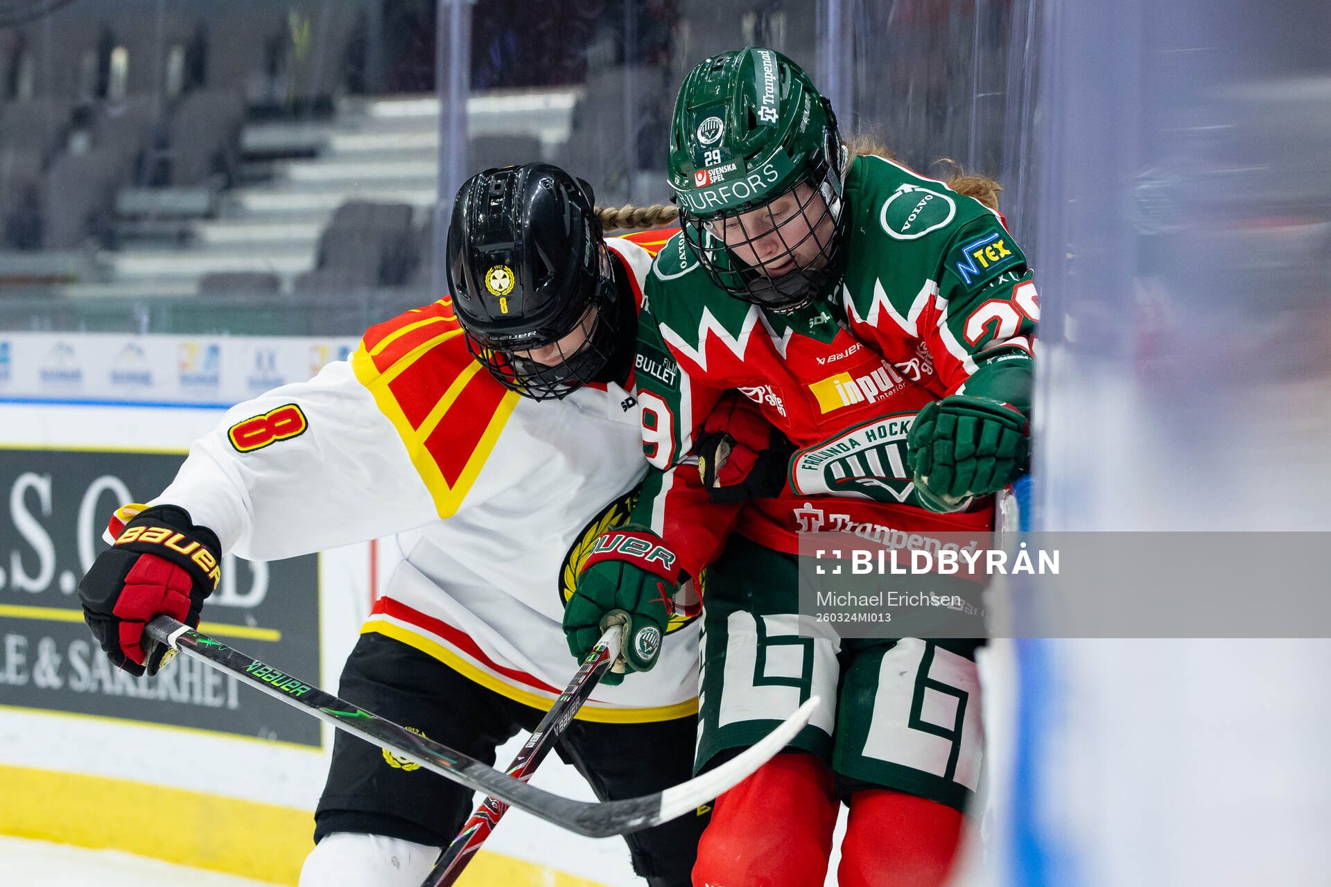 Brynäs Oona Koukkula och Frölundas Felizia