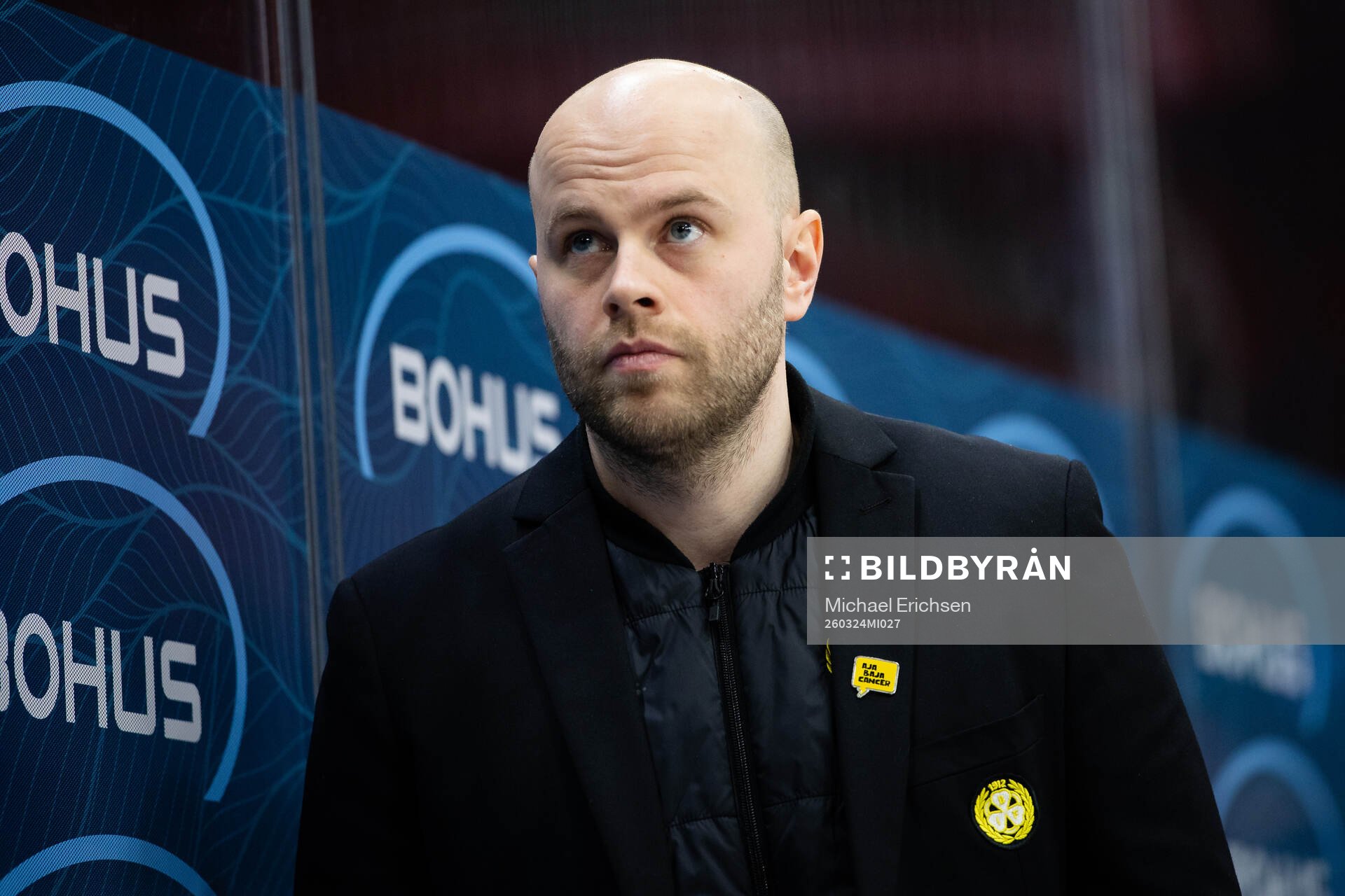 Brynäs tränare Filip Eriksson