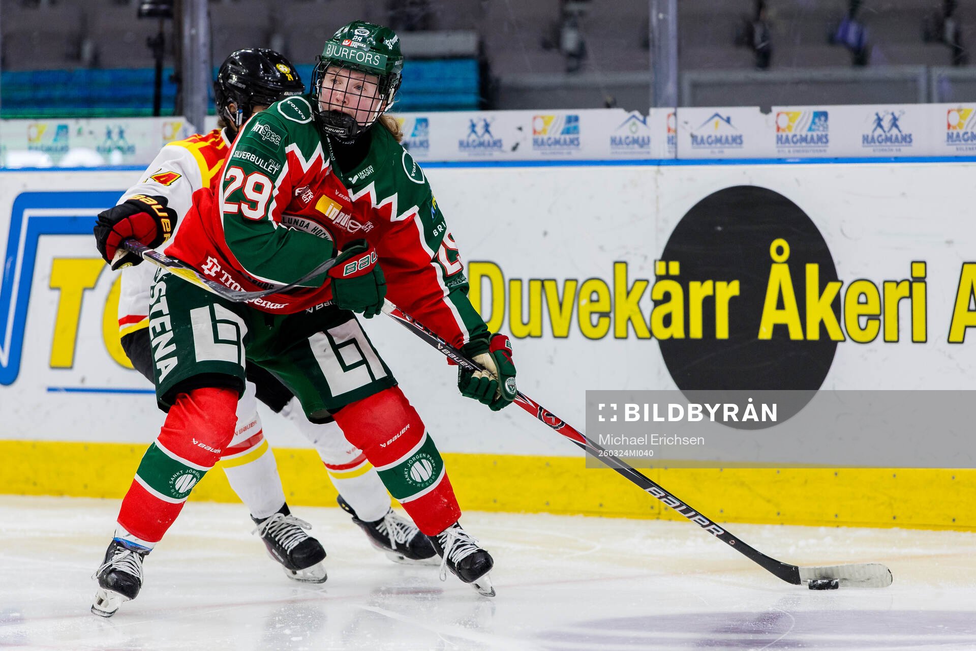 Brynäs Sara Cajanova och Frölundas Felizia