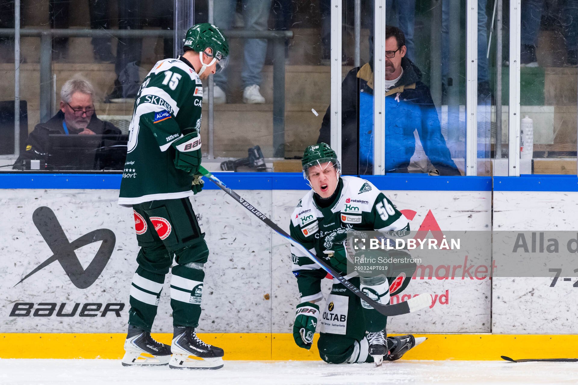 Tingsryds AIFs Adam Persson och Vincent Sandberg
