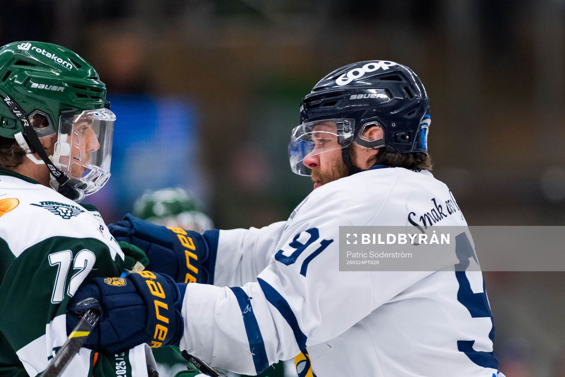 Tingsryds AIFs Hannes Johansson och Visby Romas Niklas