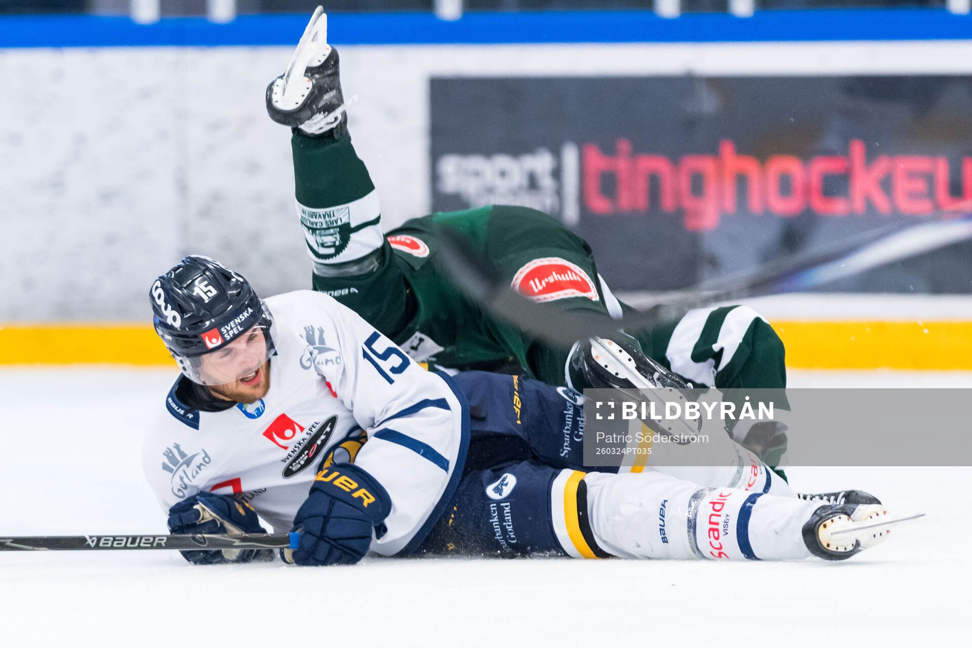 Visby Romas Alexander Bjurström och Tingsryds AIFs Tim