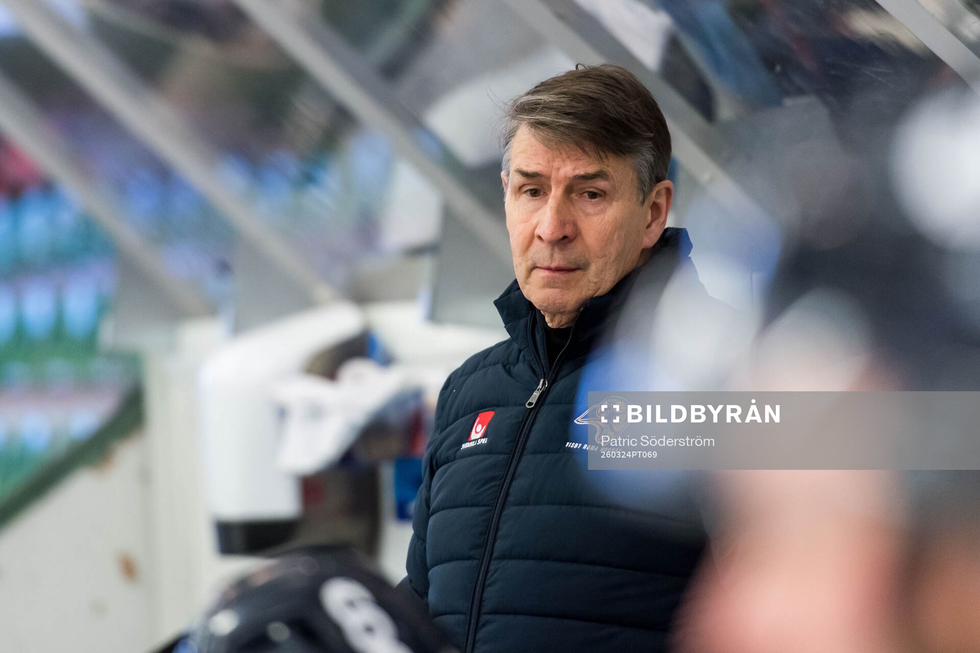 Visby Romas tränare Hans Särkijärvi