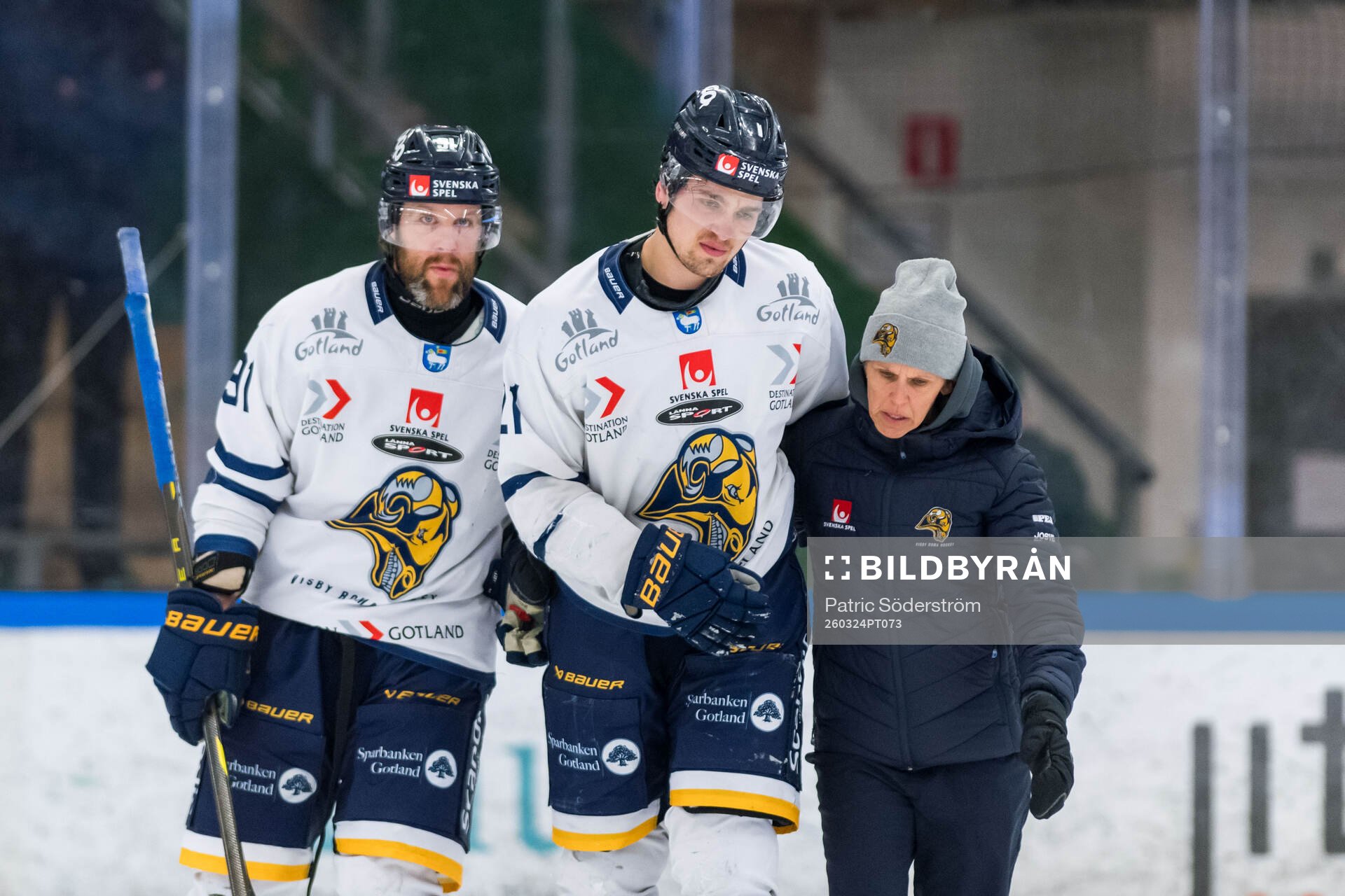 Visby Romas Niklas Dahlberg och Elias Lindström