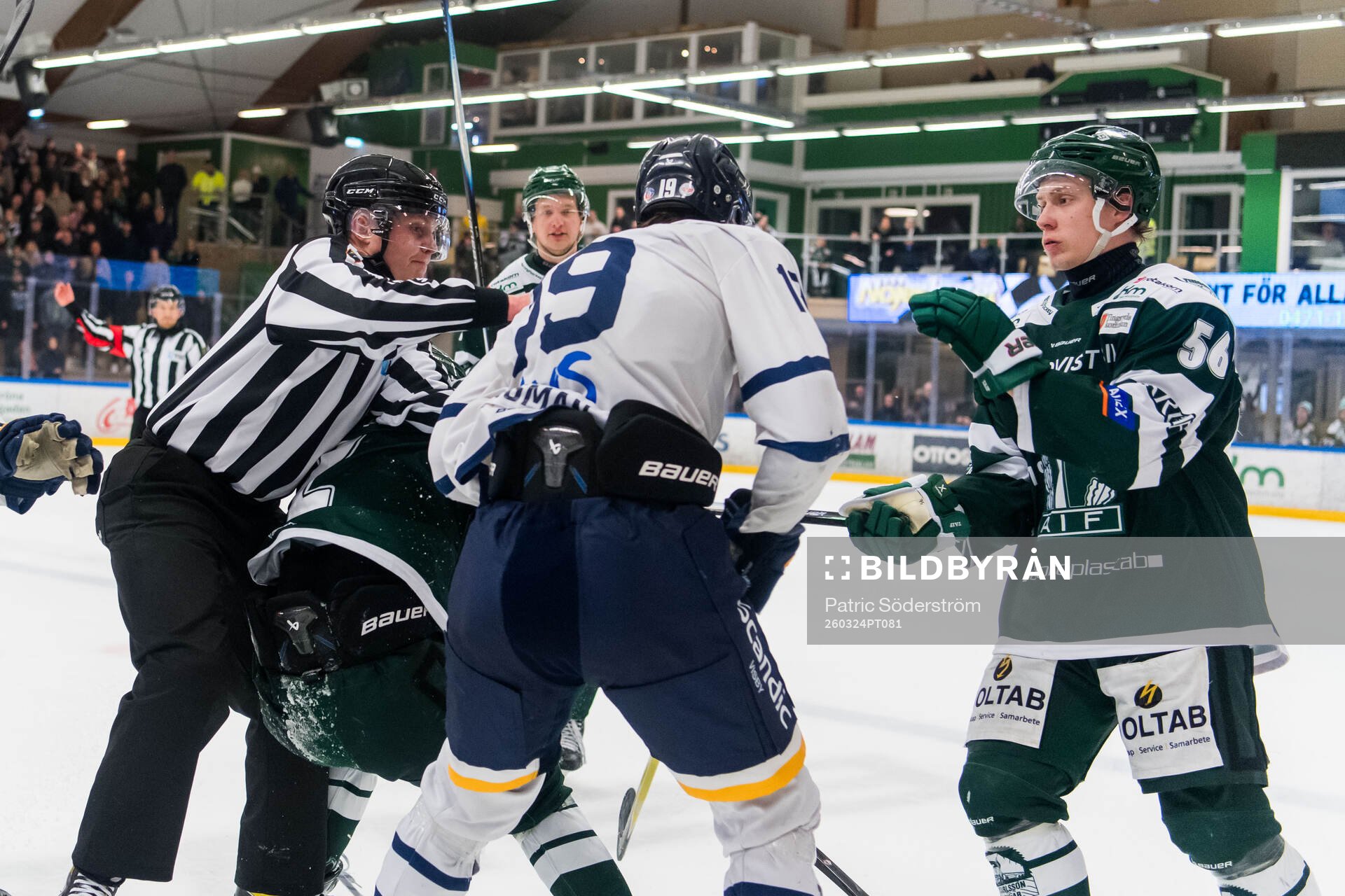 Visby Romas Hampus Engman och Tingsryds AIFs Vincent