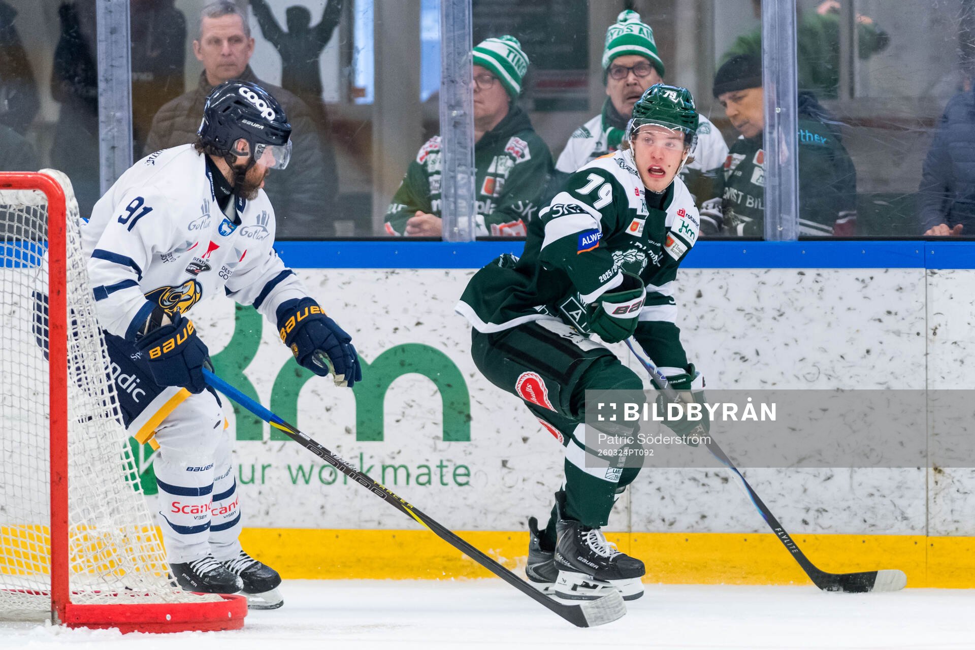 Visby Romas Niklas Dahlberg och Tingsryds AIFs Victor
