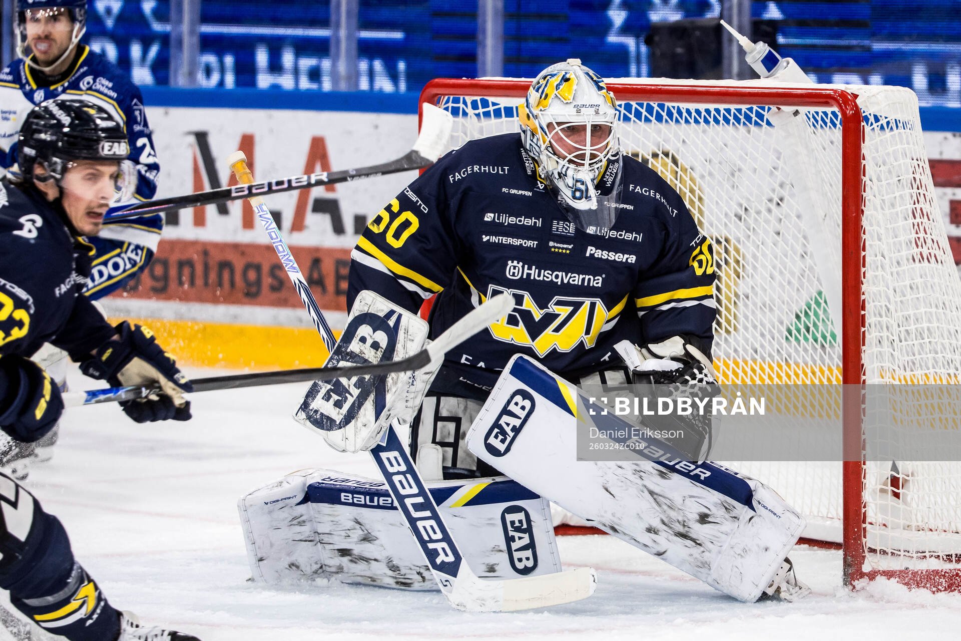 HV71s målvakt Felix Sandström