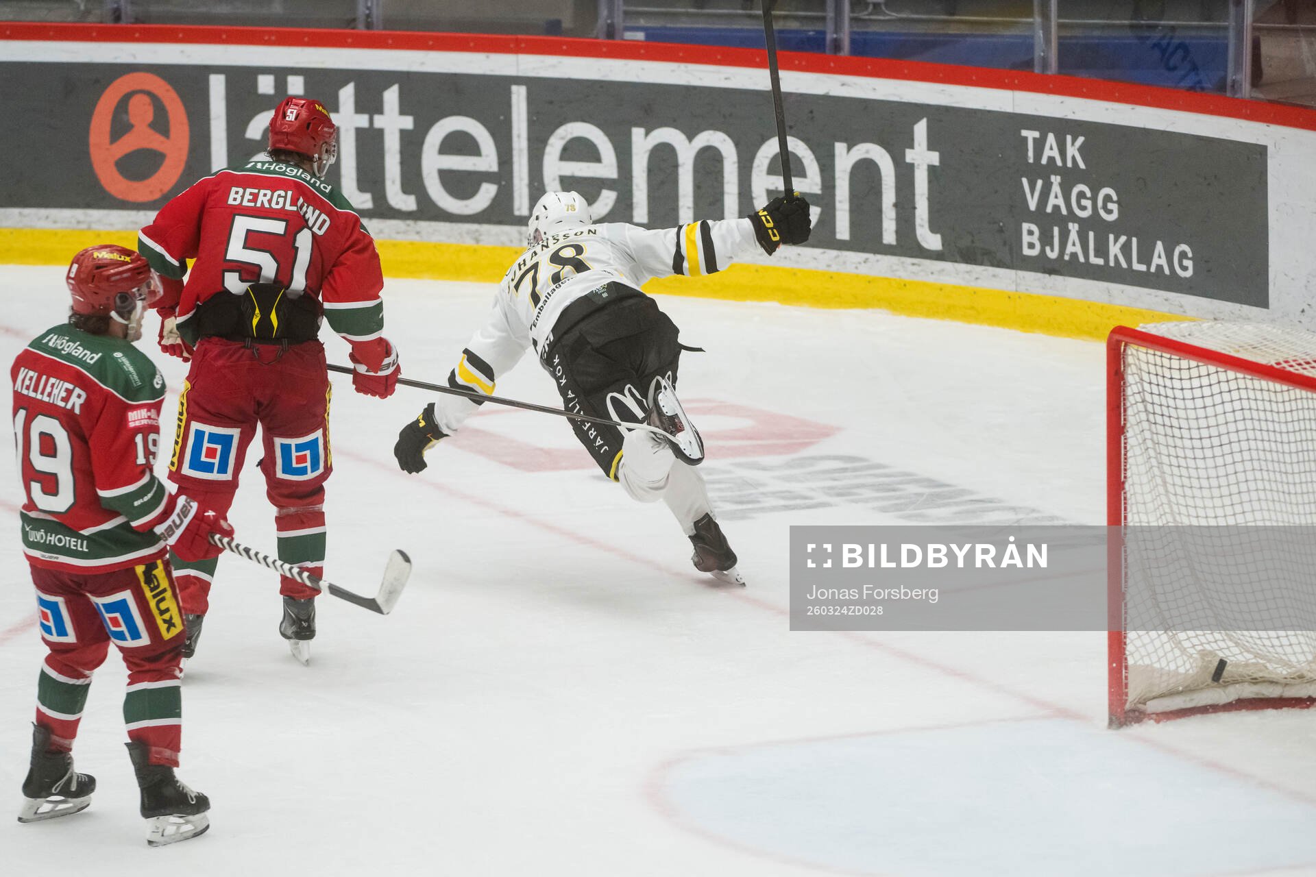 AIKs Oliver Johansson gör 2-6 målet
