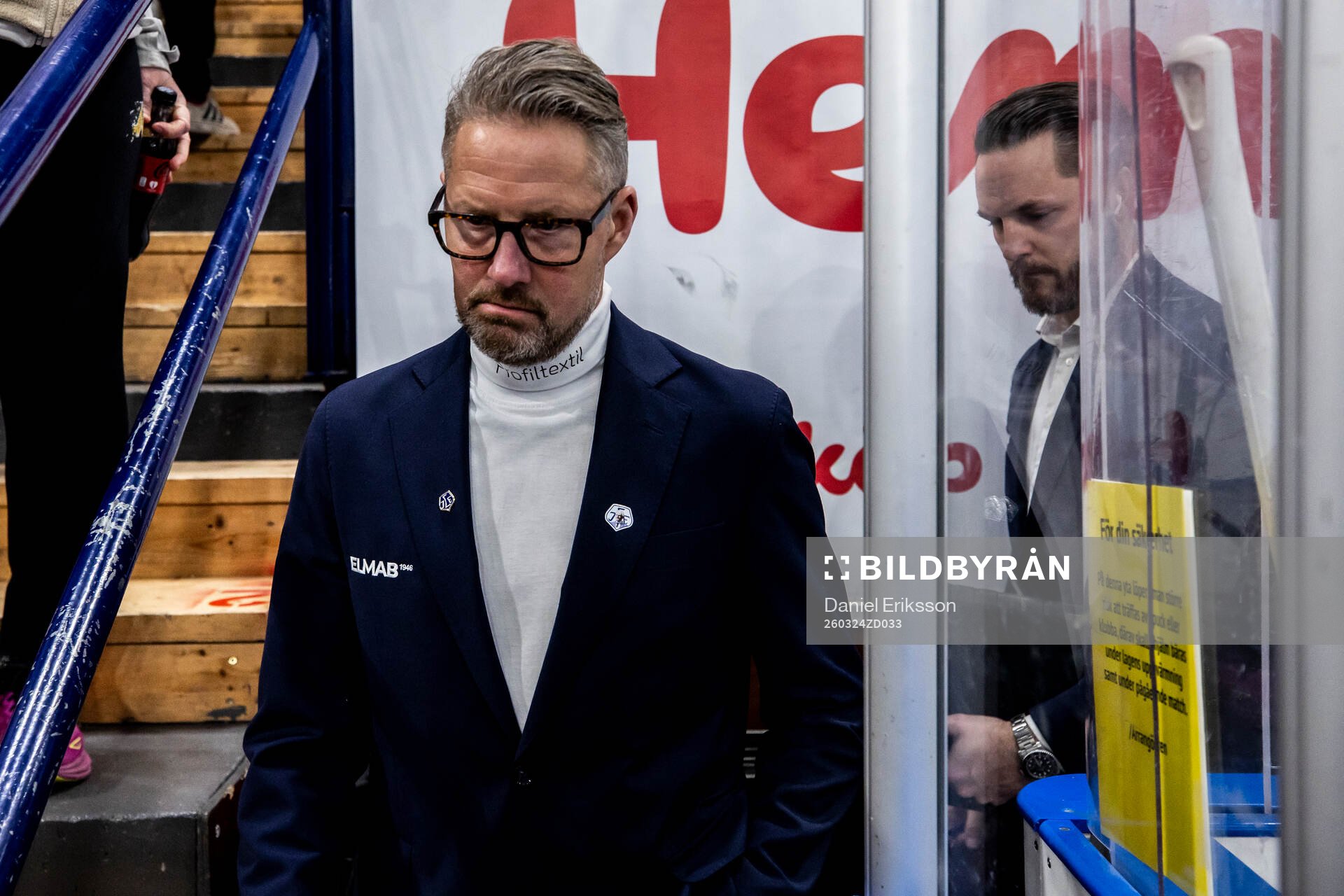 Leksands tränare Johan Hedberg