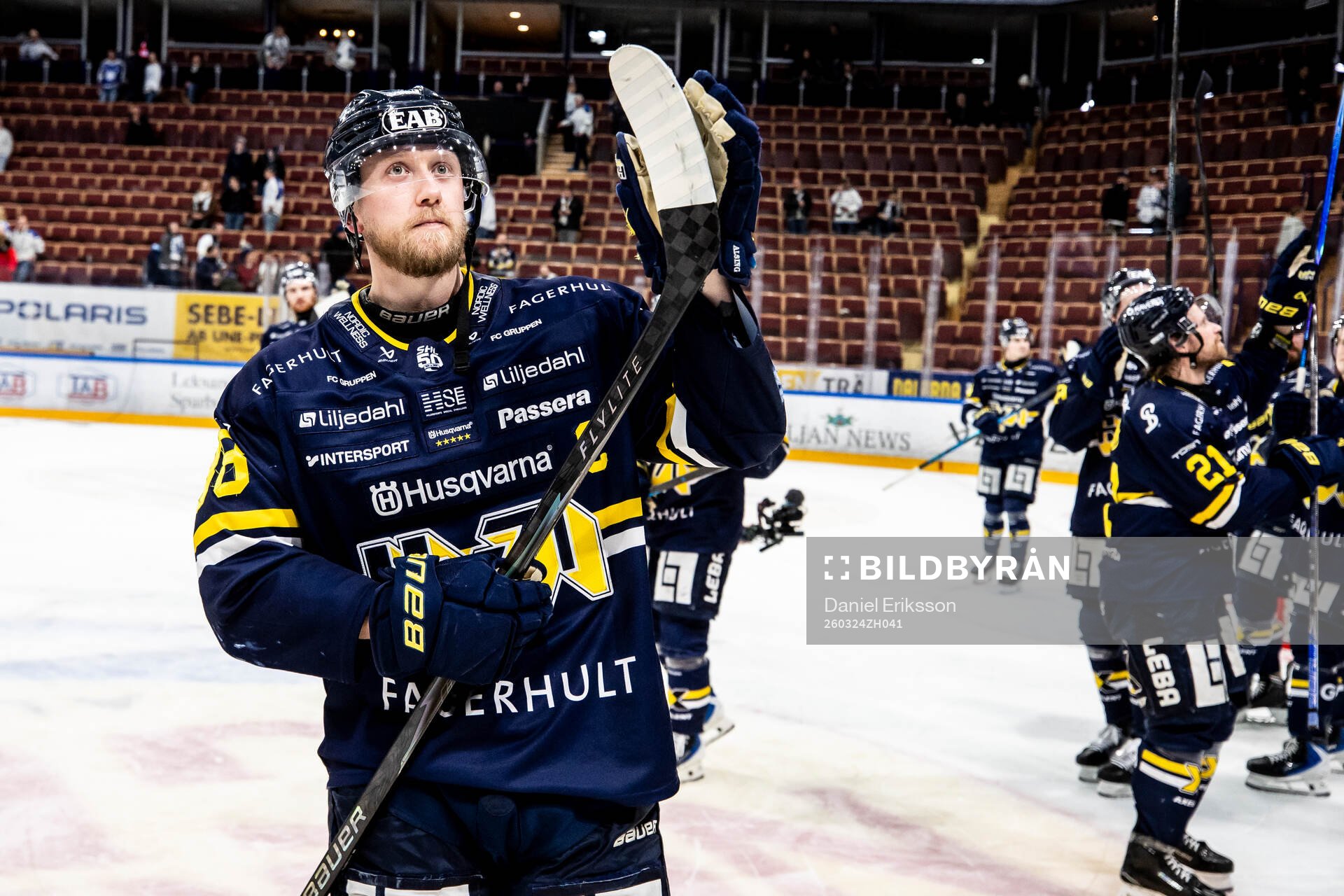 HV71s Olle Alsing jubel