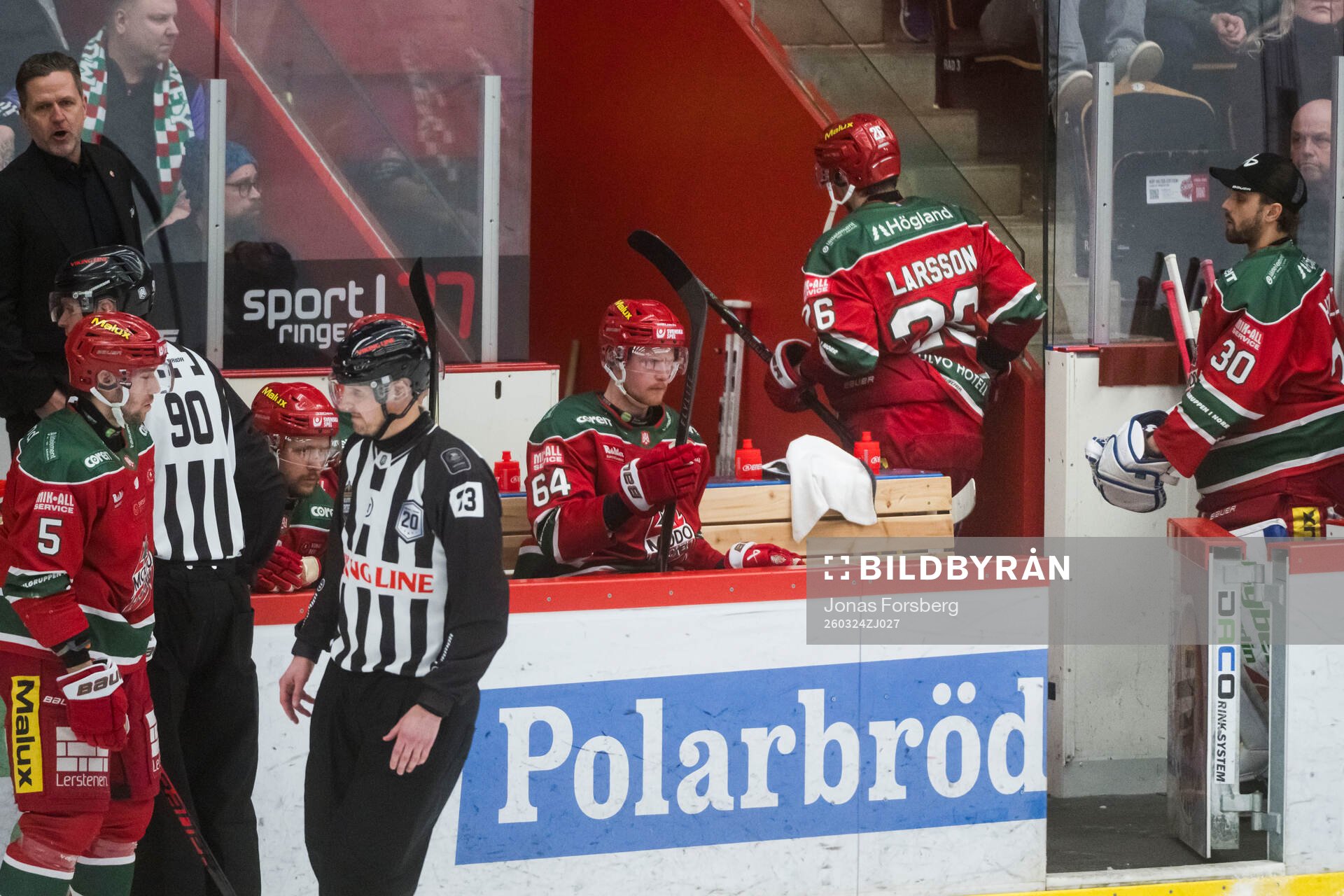 Modos Emil Larsson får matchstraff