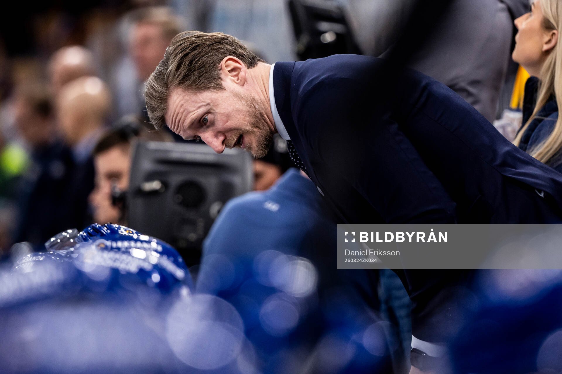 Leksands assisterande tränare David Printz