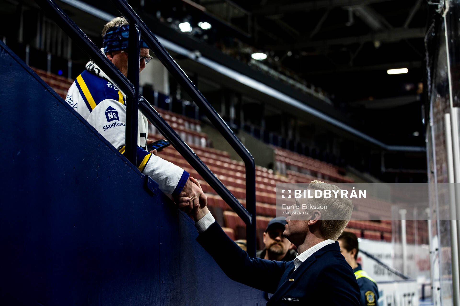 HV71s tränare Anton Blomqvist