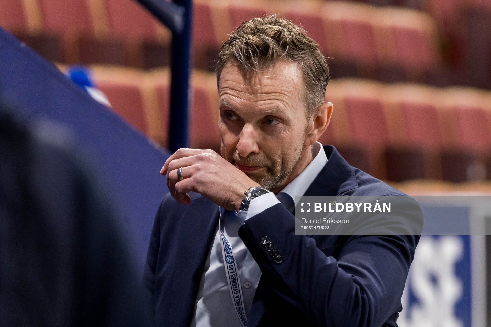 Leksands ordförande Andreas Gärdsback