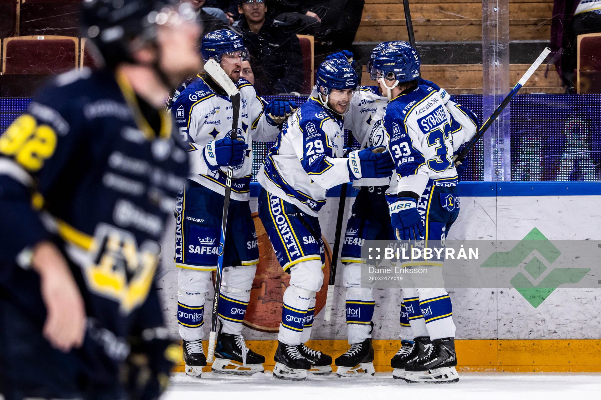 Leksands Michael Lindqvist jublar