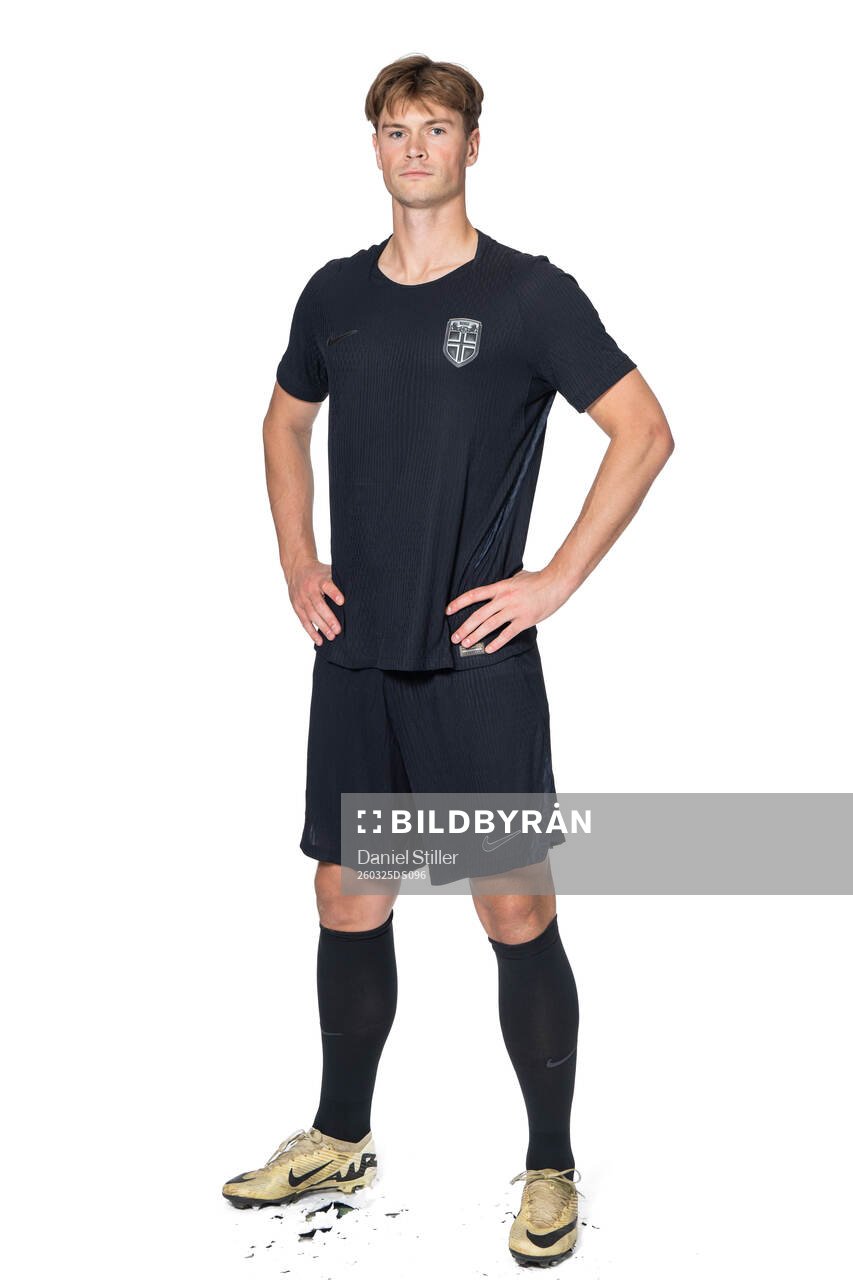 Henrik Falchener of the Norwegian national football team