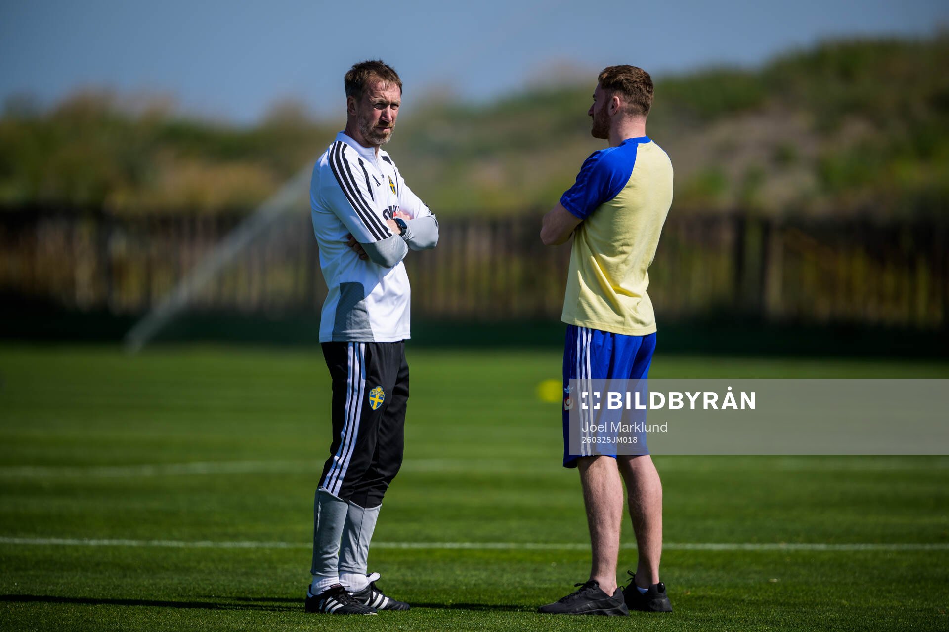 Head coach Graham Potter of the Swedish national football