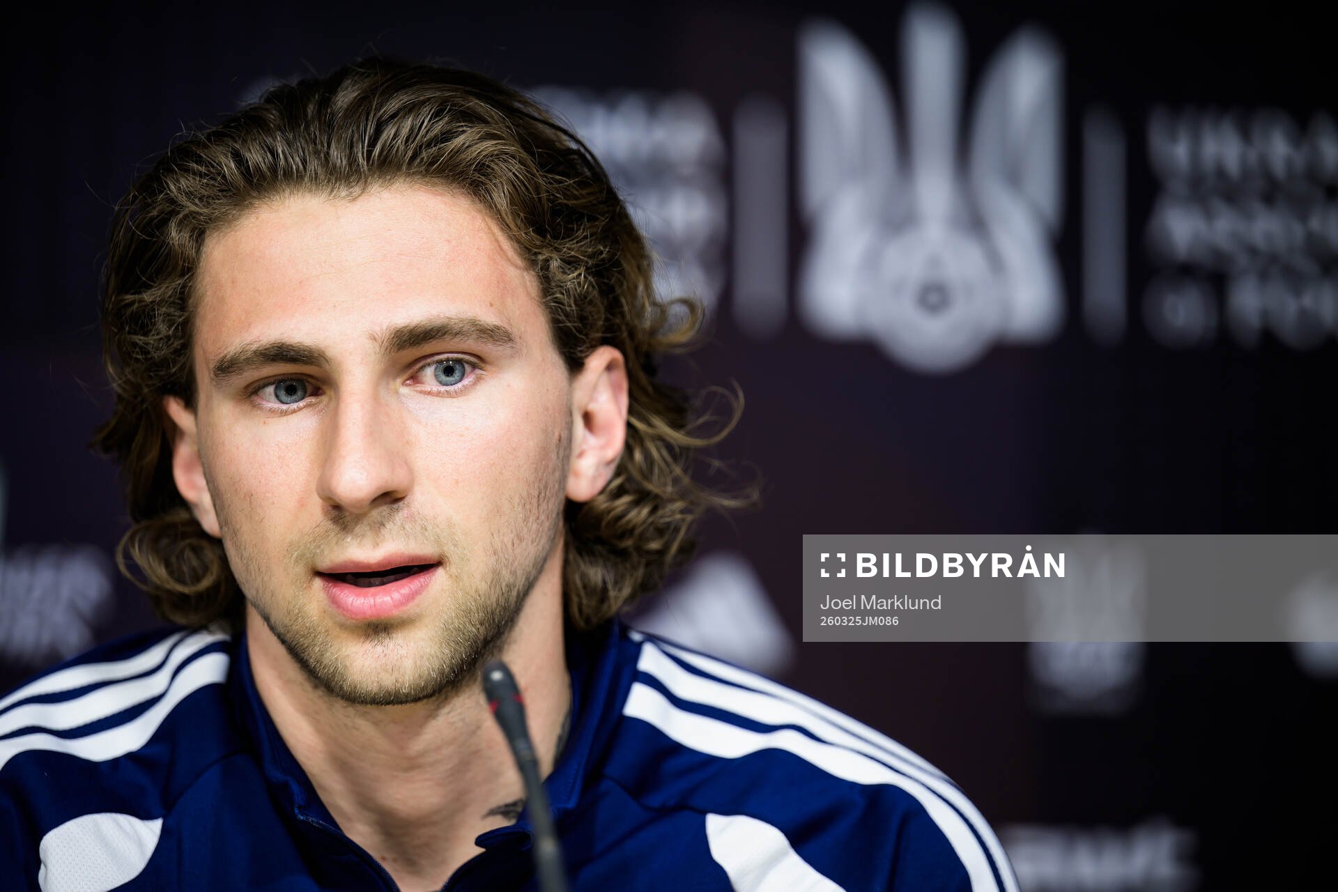 Illia Zabarnyi of the Ukrainian national football team