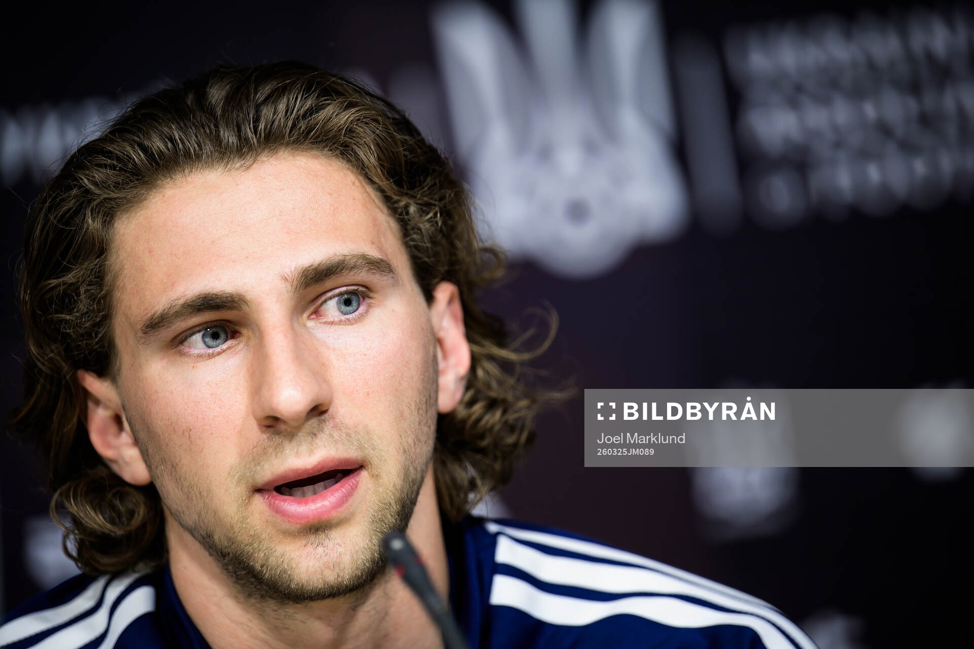 Illia Zabarnyi of the Ukrainian national football team